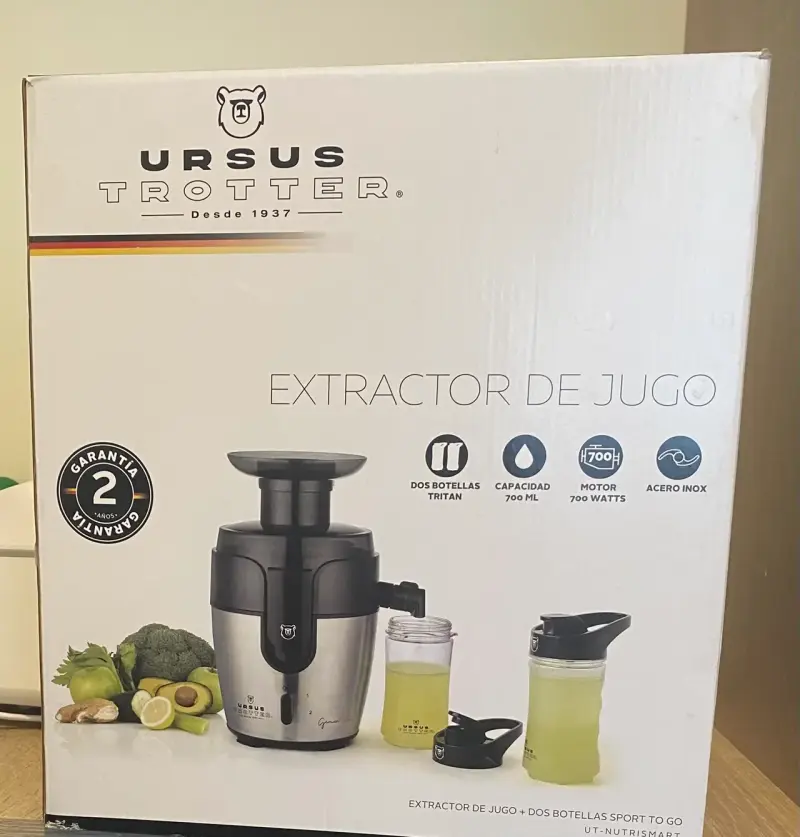 Extractor de Jugo Ursus Trotter con Botellas Tritan