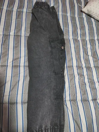 Pantalones cargo negros Sybilla para mujer - miniatura 3