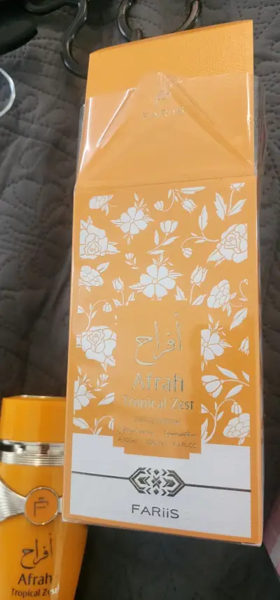 Perfume Afrah Tropical Zest de Fariis - miniatura 3