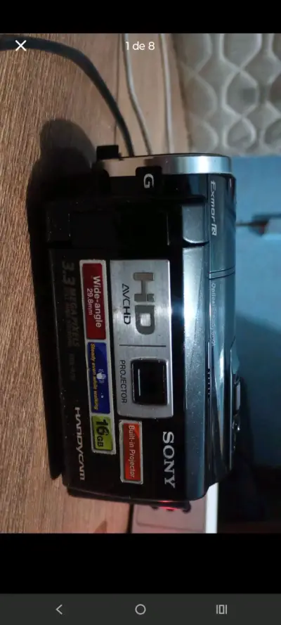 Videocámara Sony Handycam HD con Zoom 42x - miniatura 3