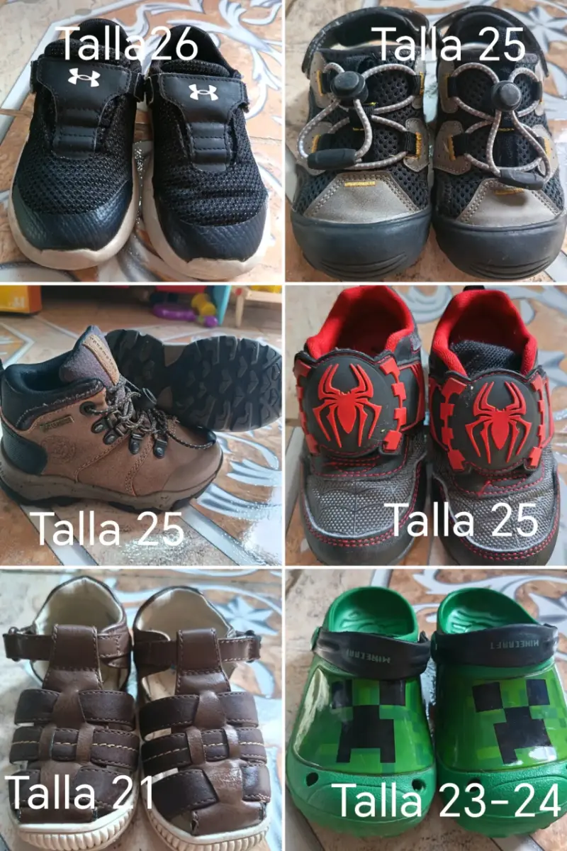 Zapatillas deportivas niño