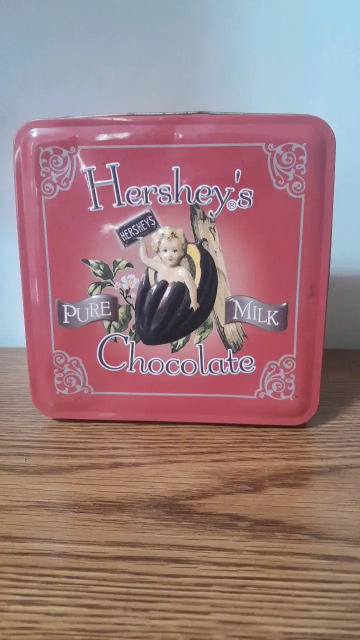 Lata Vintage Hershey's Chocolate Decorativa - 1