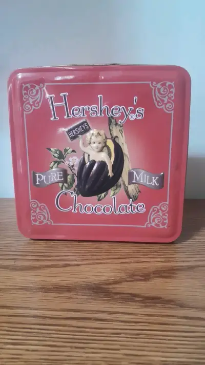 Lata Vintage Hershey's Chocolate Decorativa - miniatura 1