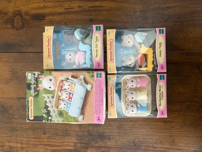 Lote de figuras Sylvanian