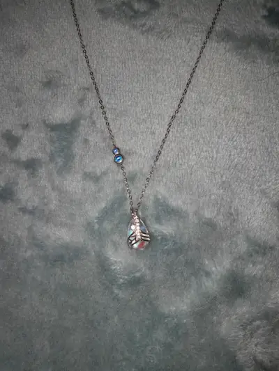 Collar de plata 925 con cola de sirena - miniatura 1