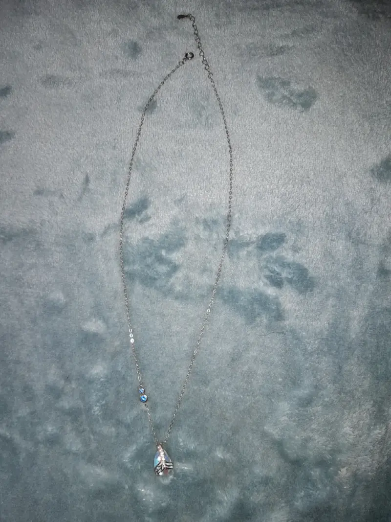 Collar de plata 925 con cola de sirena - 2