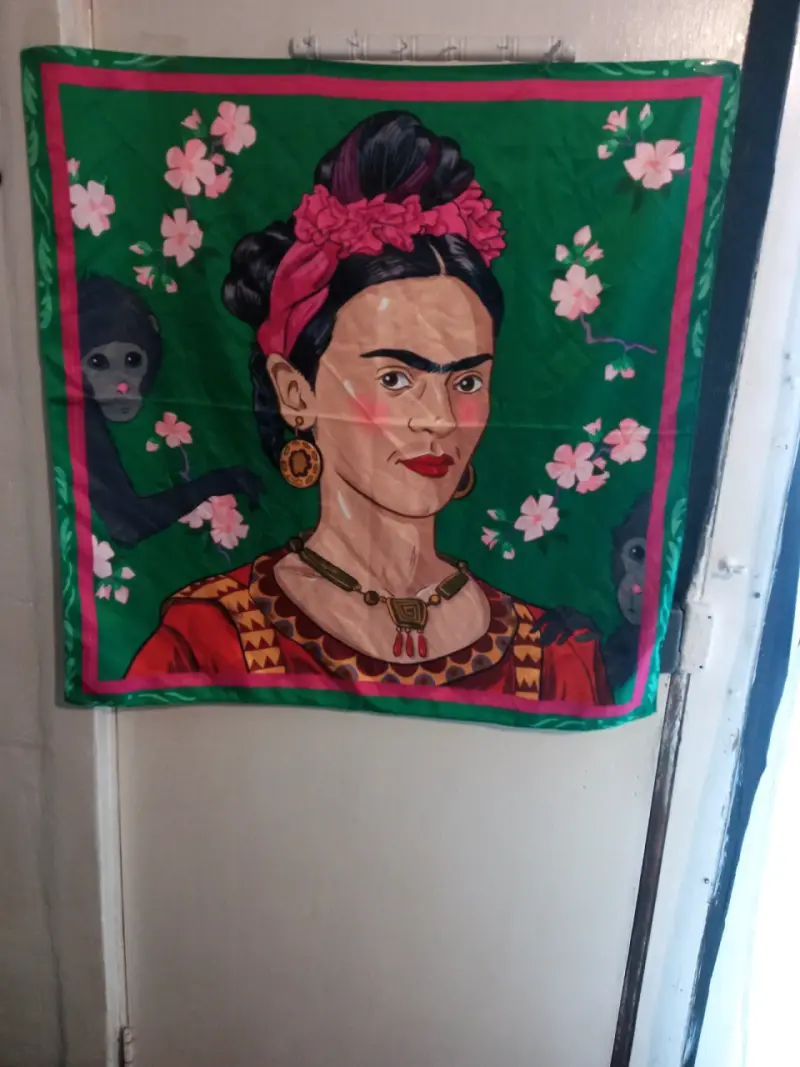Pañuelo 🧣 de el cuello Frida Kahlo en Oferta - 5