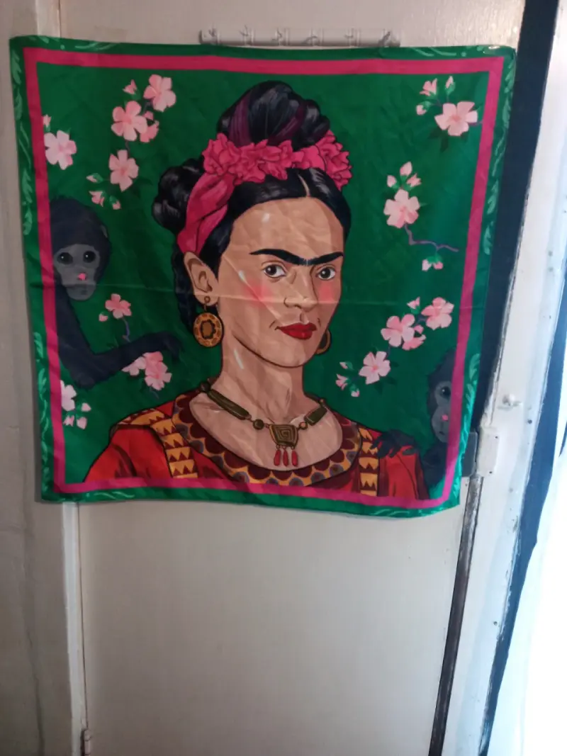 Pañuelo 🧣 de el cuello Frida Kahlo en Oferta - 6