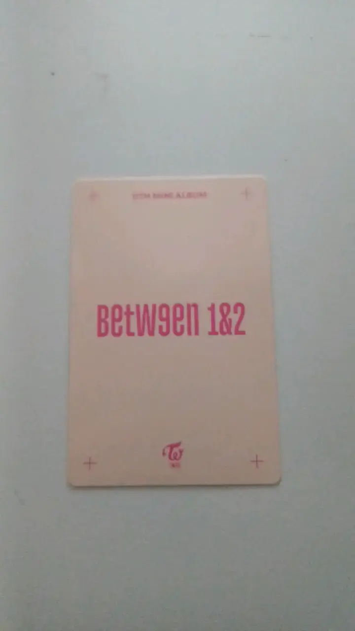 Photocard de Twice Between 1&2 - 2
