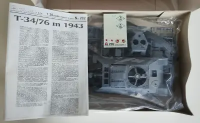 Maqueta Tanque Soviético T-34/76 M-1943 1:35 - miniatura 2