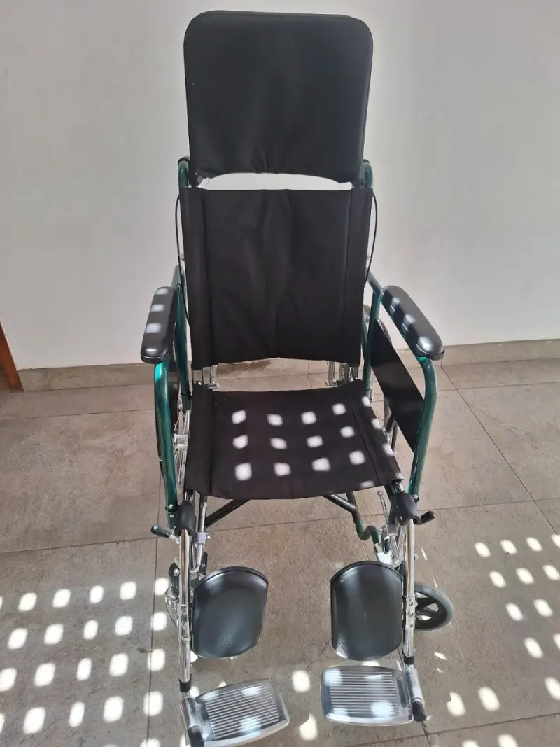 Silla de ruedas neurológica reclinable y plegable - 5
