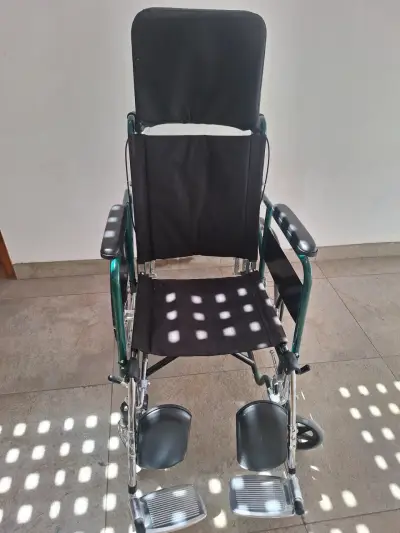 Silla de ruedas neurológica reclinable y plegable - miniatura 5