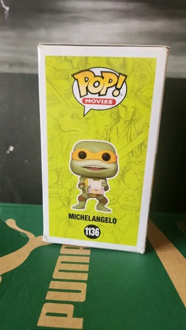 Figura Funko Pop Michelangelo Tortugas Ninja - 2