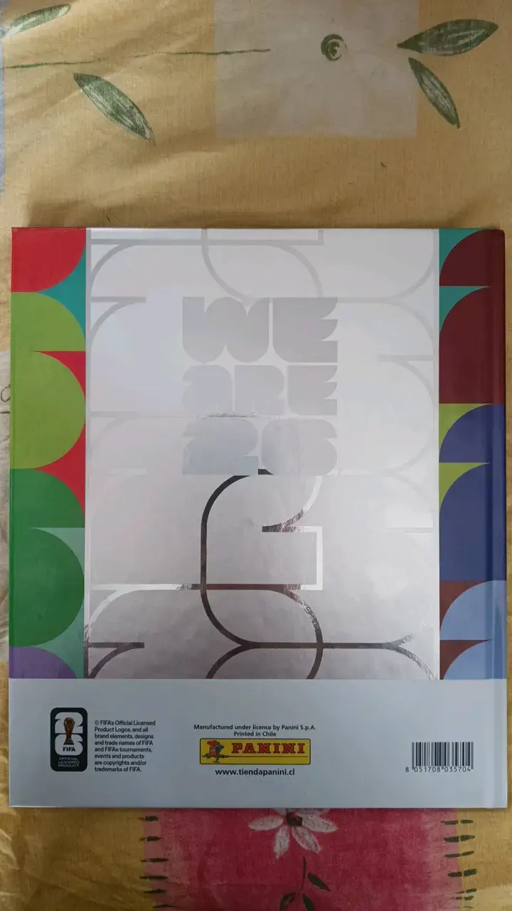 Álbum Panini Tapa Dura Copa Mundial FIFA 2026 - 2
