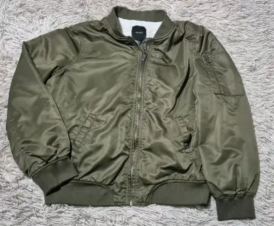 Chaqueta bomber verde oliva FOREVER 21 talla M/L - miniatura 1