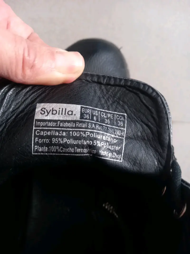 Botines negros Sybilla talla 36 - 1