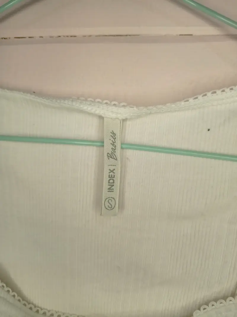 Blusa blanca con lazo Index Basics - 4