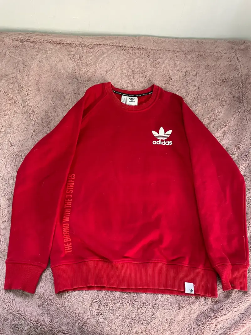 Polerón rojo Adidas - 1