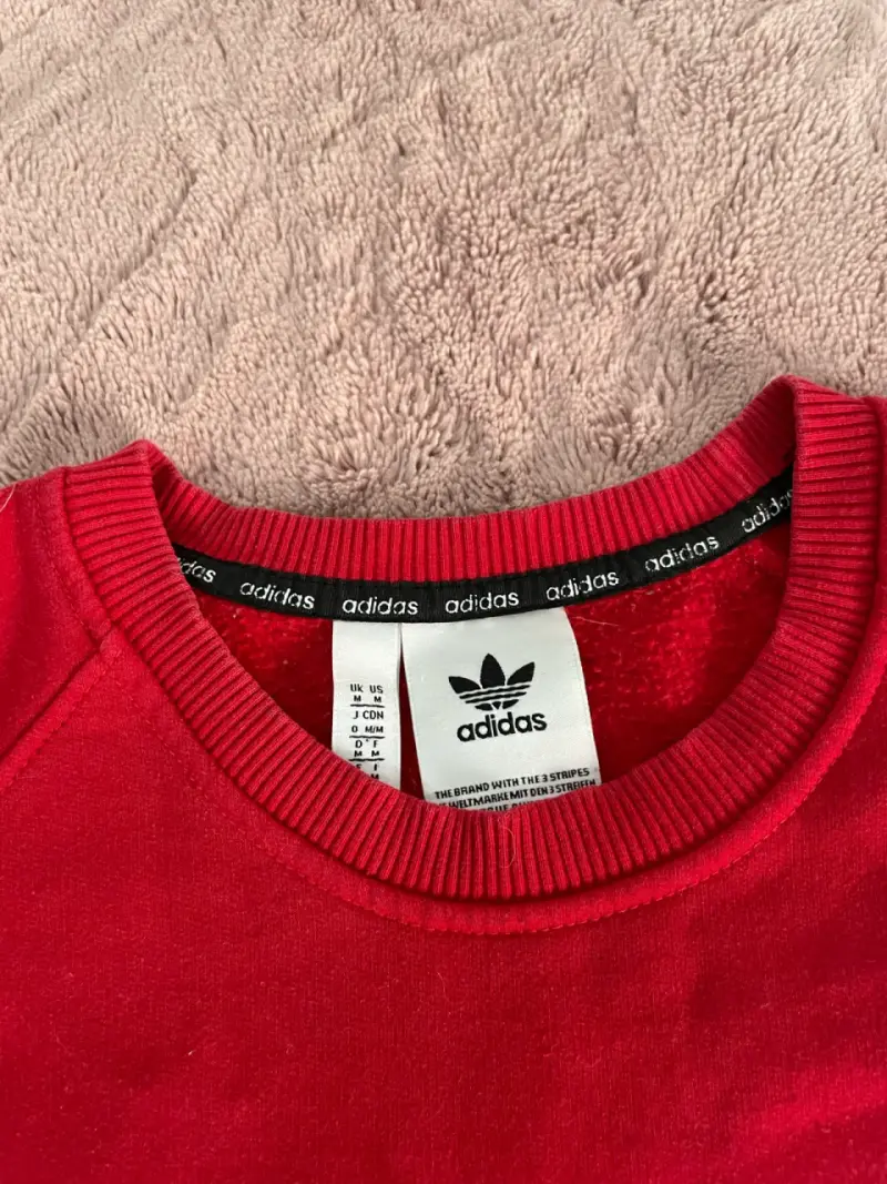 Polerón rojo Adidas - 2