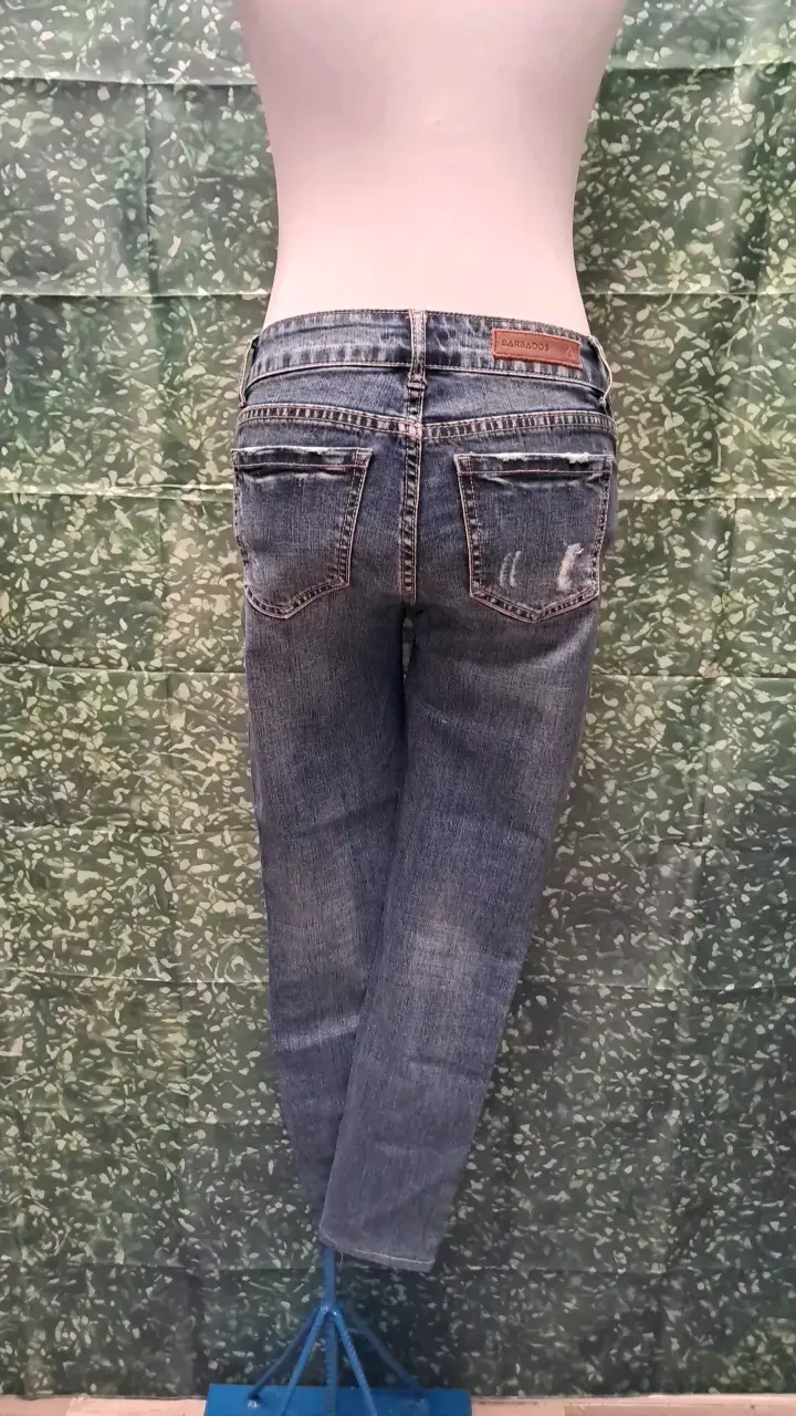 Jeans de mujer desgastados estilo casual - 2