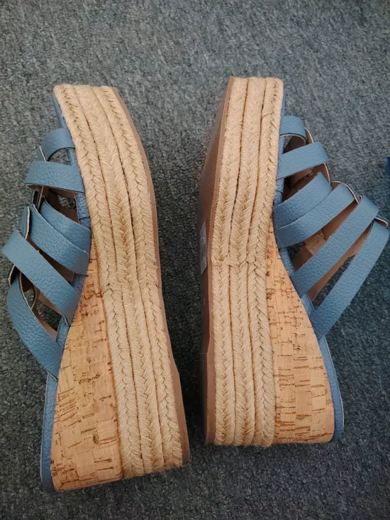 Sandalias de Cuña Azules Gacel para Mujer - 3