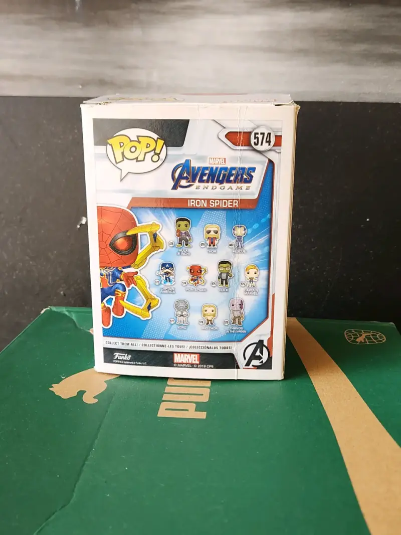 Figura Funko Pop Iron Spider Avengers Endgame - 3