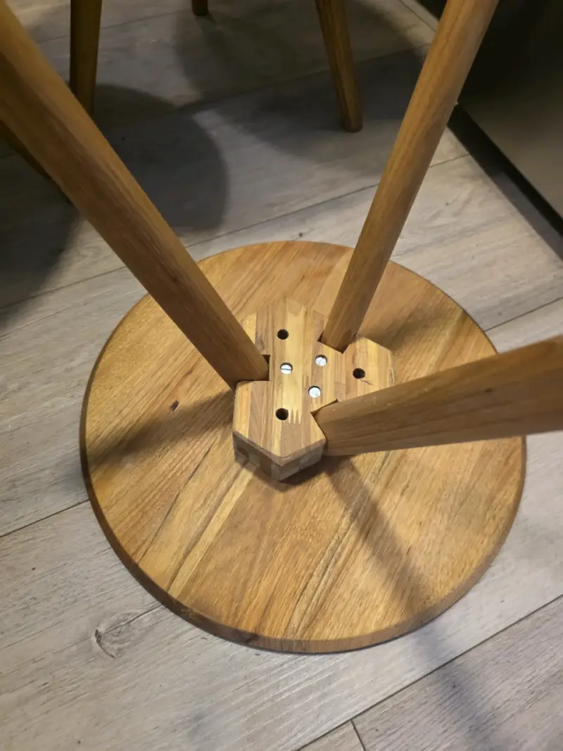 Juego de mesas nido de madera - 6