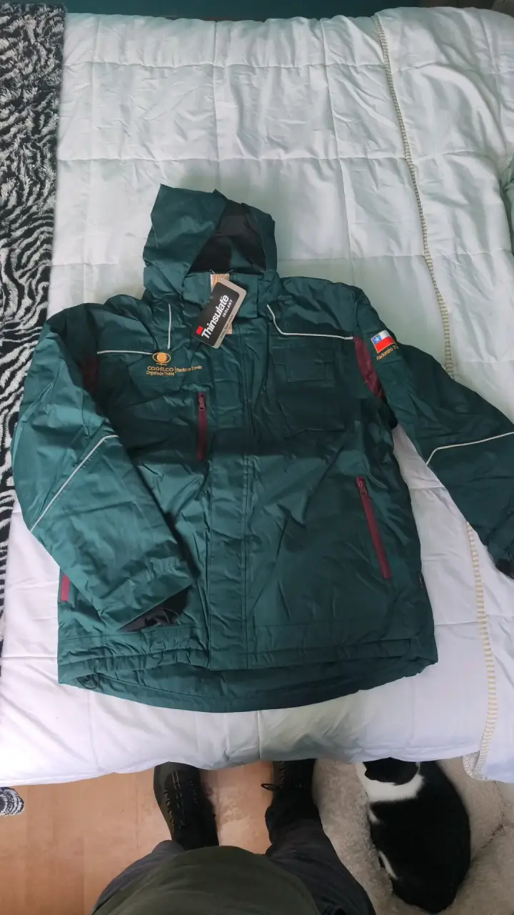 Chaqueta impermeable Thinsulate