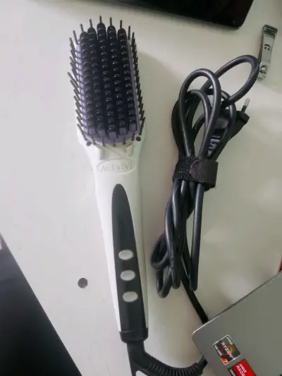 Cepillo alisador eléctrico Acevivi con pantalla LED - miniatura 1