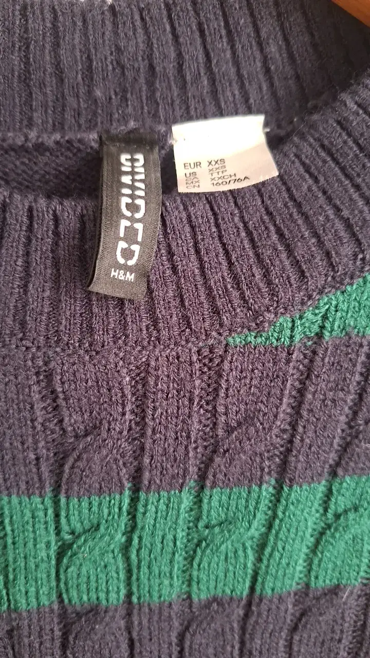 Chaleco sin mangas a rayas H&M - 2