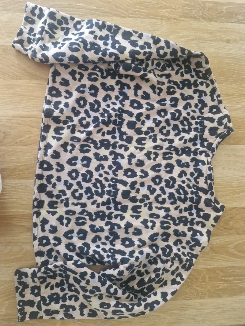 Polerón estampado animal print Zara - 3