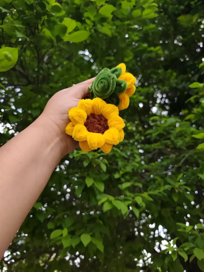 Ramos de flores con llavero - 2