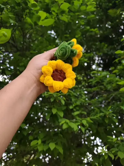 Ramos de flores con llavero - miniatura 2