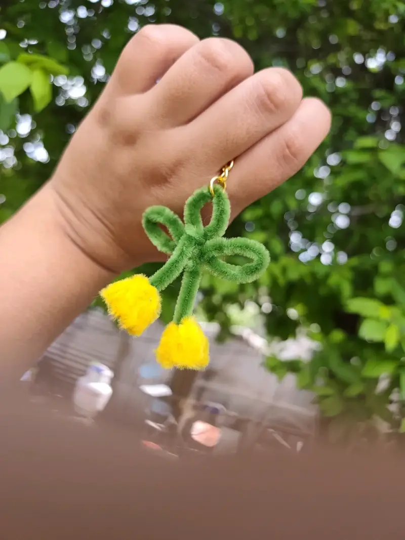 Ramos de flores con llavero - 3