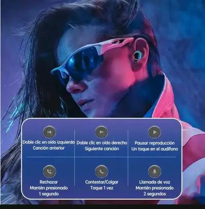 Auriculares Bluetooth 5.1 con Estuche de Carga - miniatura 3