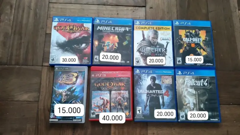 Consola PlayStation 2 con juegos variados - 2