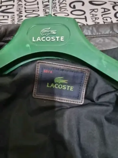 Chaqueta Lacoste de cuero Hombre - miniatura 2