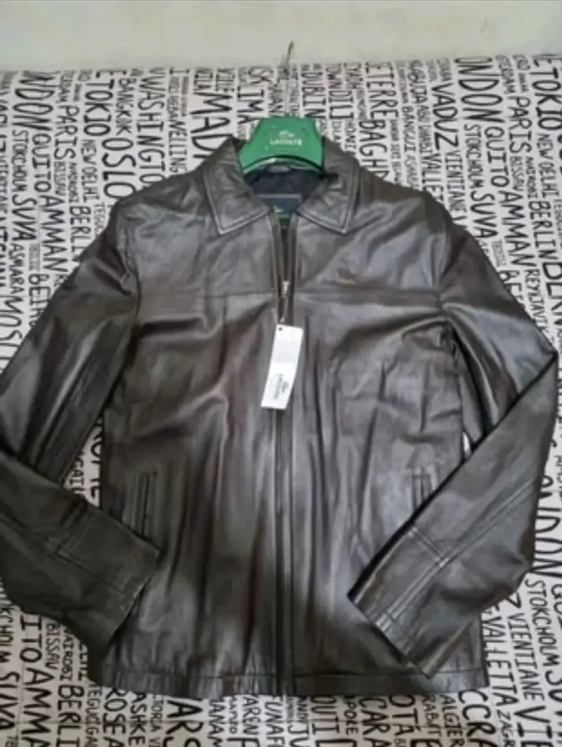 Chaqueta Lacoste de cuero Hombre - 3