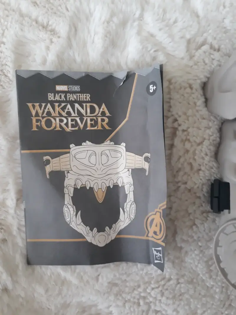 Máscara de juguete Black Panther Wakanda Forever - 4