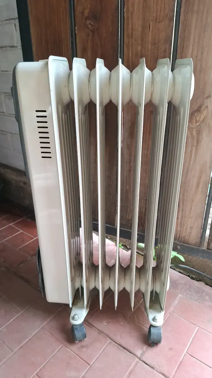 Calefactor eléctrico de aceite portátil