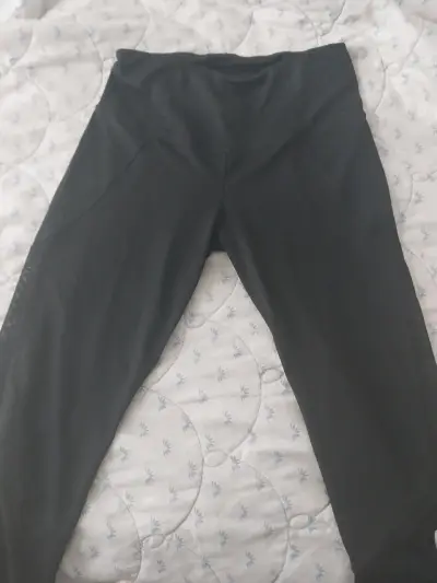 Legging deportivo negro mujer - miniatura 1