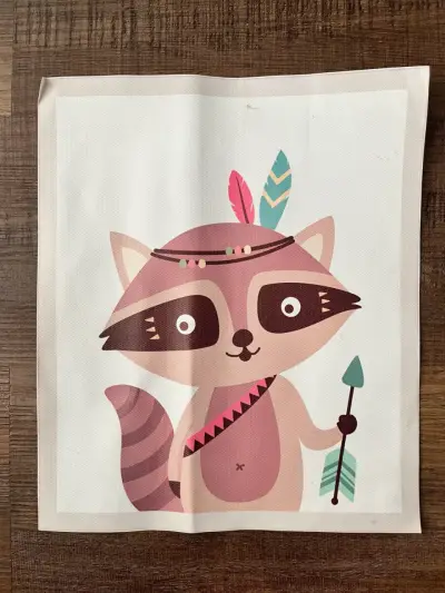 Ilustraciones infantiles de tela para enmarcar - miniatura 2