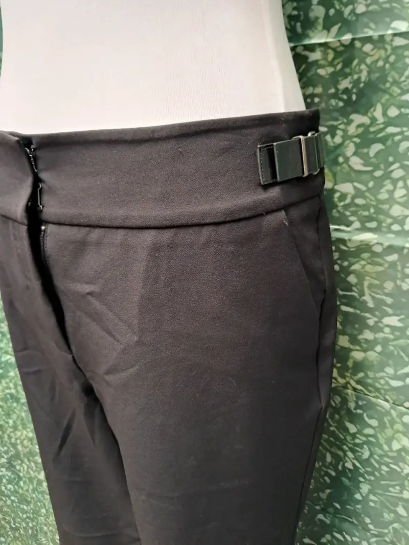 Pantalones de vestir negros para mujer - 2