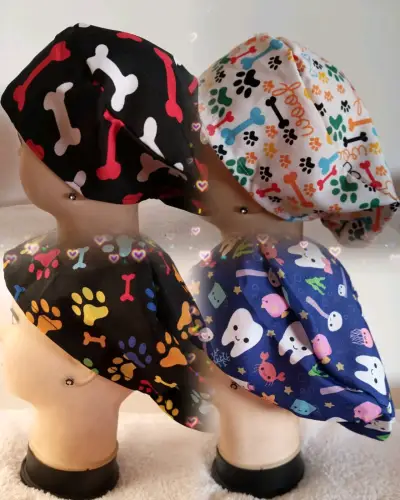 Gorros quirúrgicos estampados variados - miniatura 6