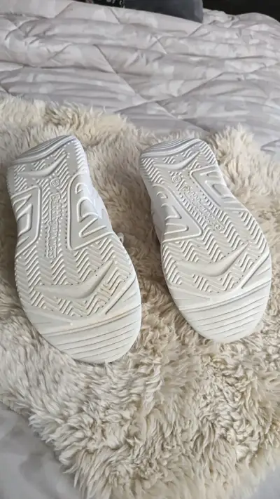 Zapatillas deportivas para niña Bubble Gummers blancas y rosadas - miniatura 2