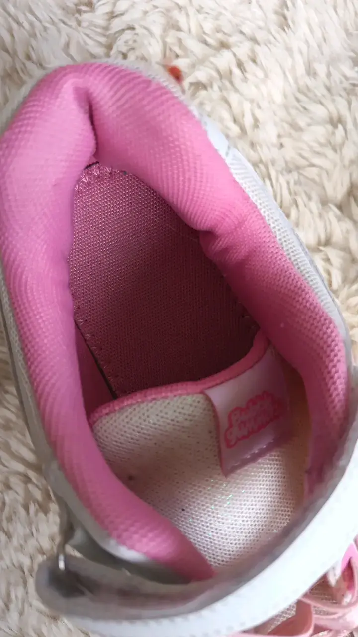 Zapatillas deportivas para niña Bubble Gummers blancas y rosadas - 3