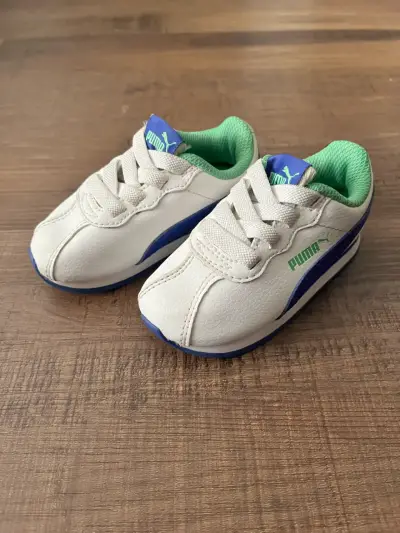 Zapatillas deportivas para bebé Puma blancas - miniatura 2