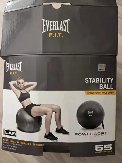 Pelota de estabilidad Everlast F.I.T. con bomba - miniatura 1