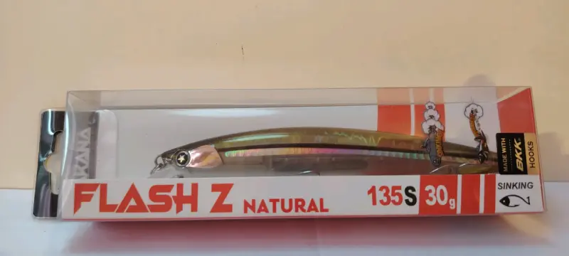 Señuelo de Pesca Sinking Flash Z Natural 135S - 1