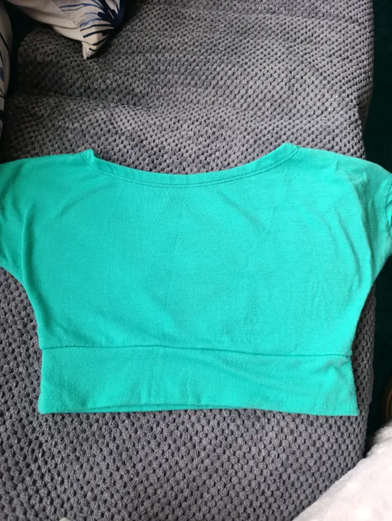 Polera verde con estampado NYC 23 - 2